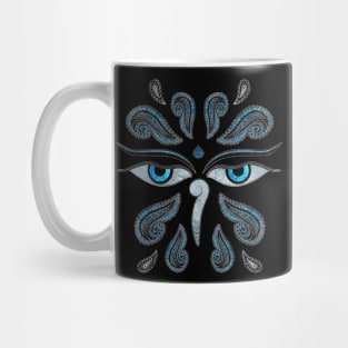 Wisdom Eyes of Buddha Mug